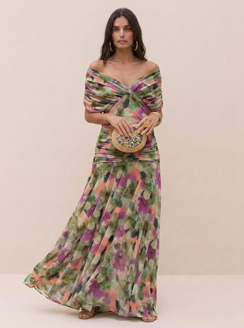 KIARA - Vestido elegante y colorido
