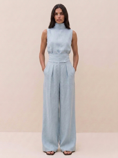 MARIA - Conjunto Lino Minimalista