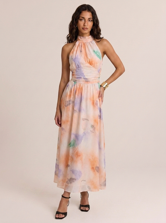AURORA - Vestido Maxi Floral