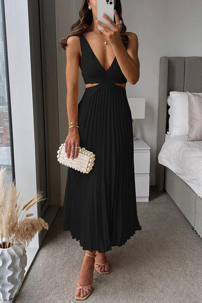 Isabella - Vestido plisado elegante