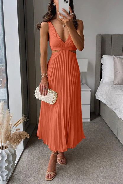 Isabella - Vestido plisado elegante