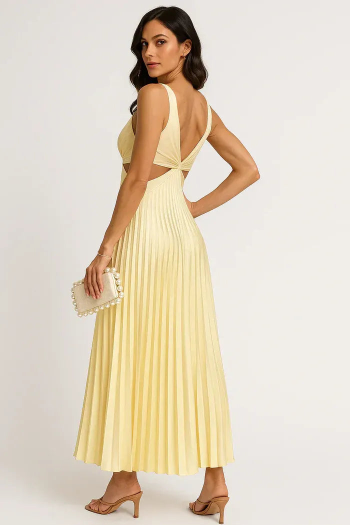 Isabella - Vestido plisado elegante