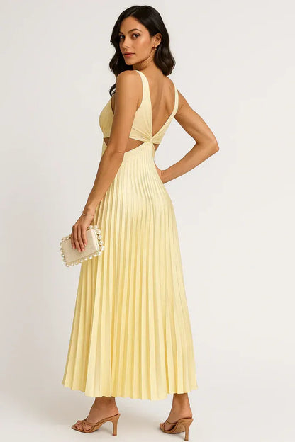 Isabella - Vestido plisado elegante