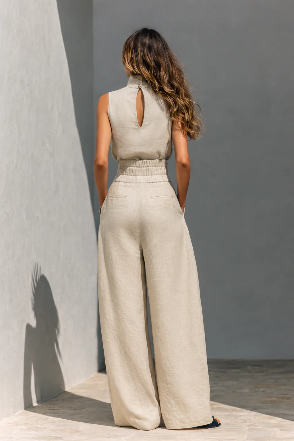 MARIA - Conjunto Lino Minimalista