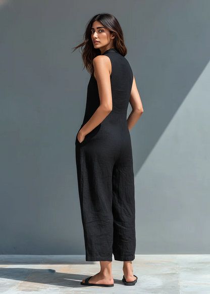 LEILA - Elegante mono sin mangas