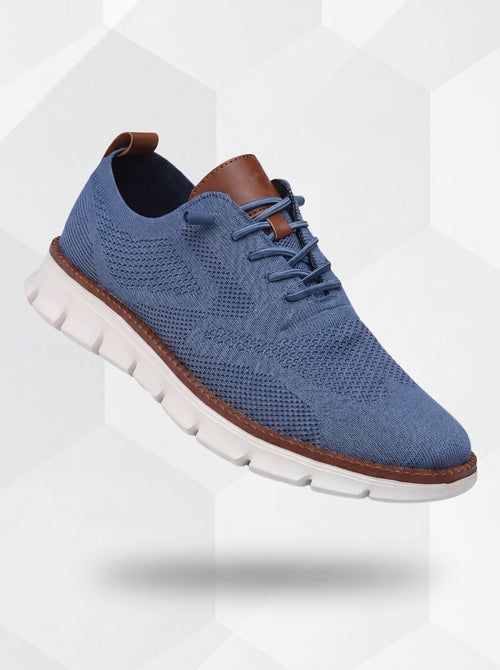 Zapatos Transpirables Ultracomfort: Azul-blanco