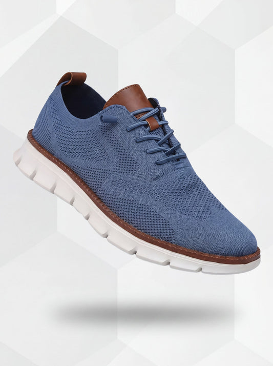 Zapatos Transpirables Ultracomfort: Azul-blanco