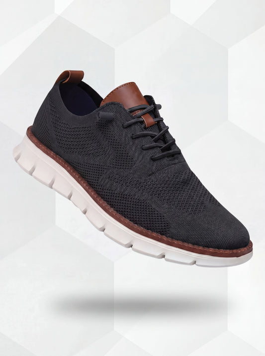 Zapatos Transpirables Ultracomfort: Negro-Blanco