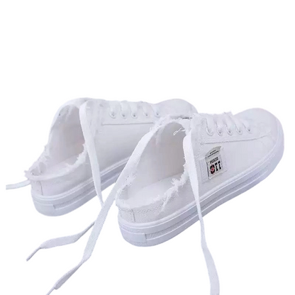 Zapatillas vaqueras tipo mule para mujer
